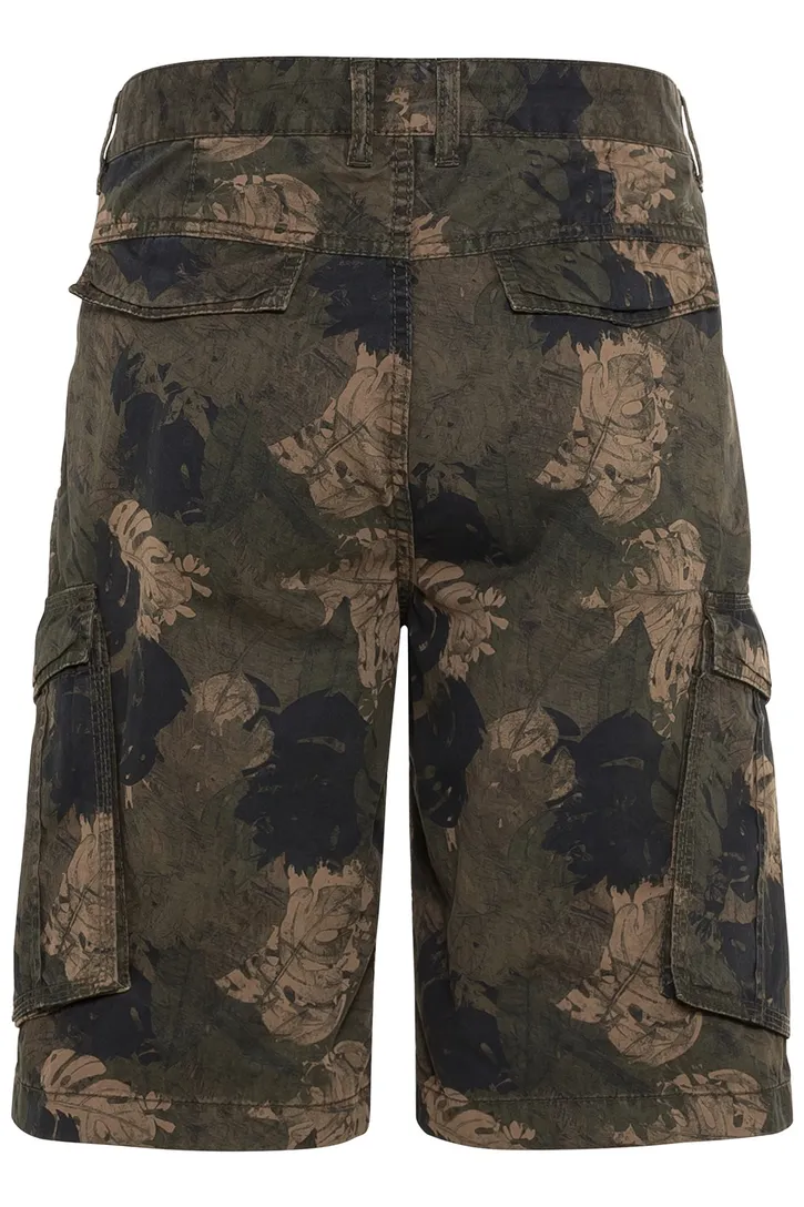 Korte broek Camel Active groen met blad print