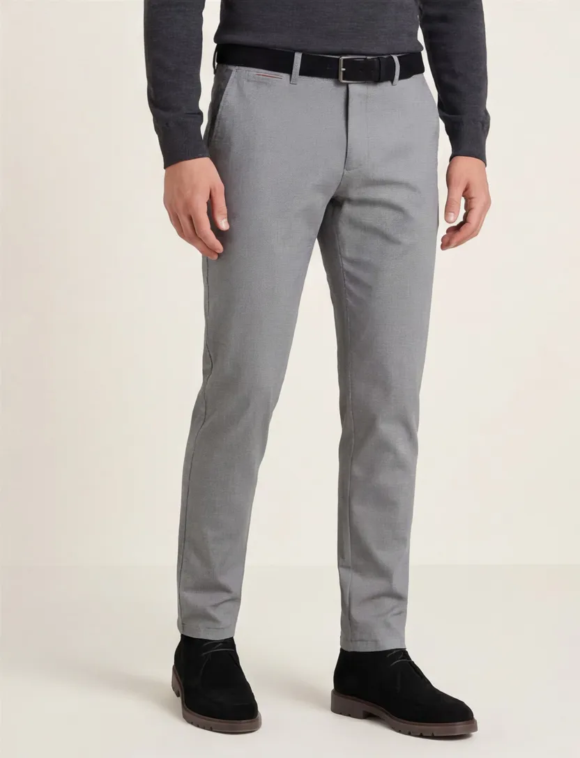 Gardeur chino Sonny grijs uni