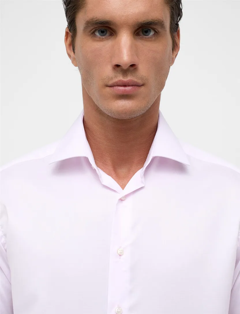 Overhemd Eterna Modern Fit roze