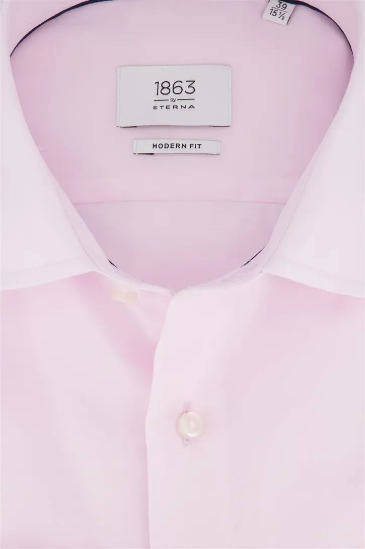Overhemd Eterna Modern Fit roze