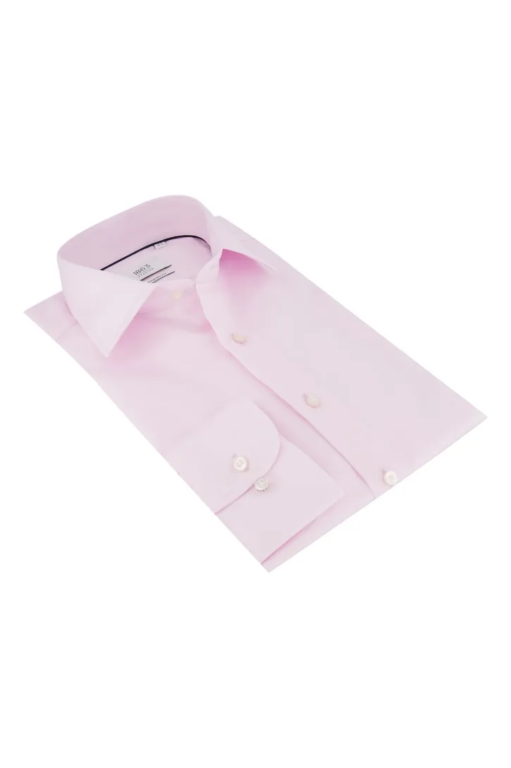 Overhemd Eterna Modern Fit roze