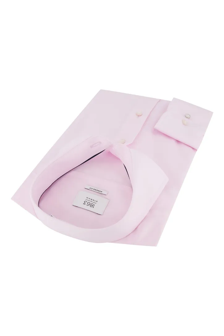 Overhemd Eterna Modern Fit roze