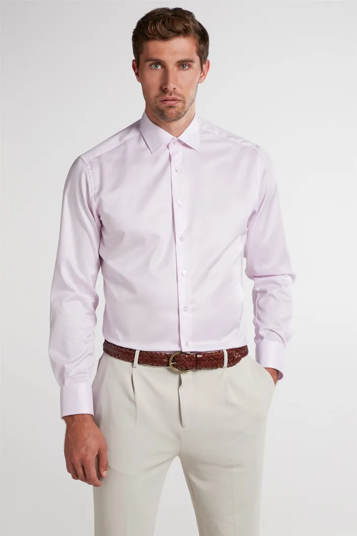 Overhemd Eterna Modern Fit roze