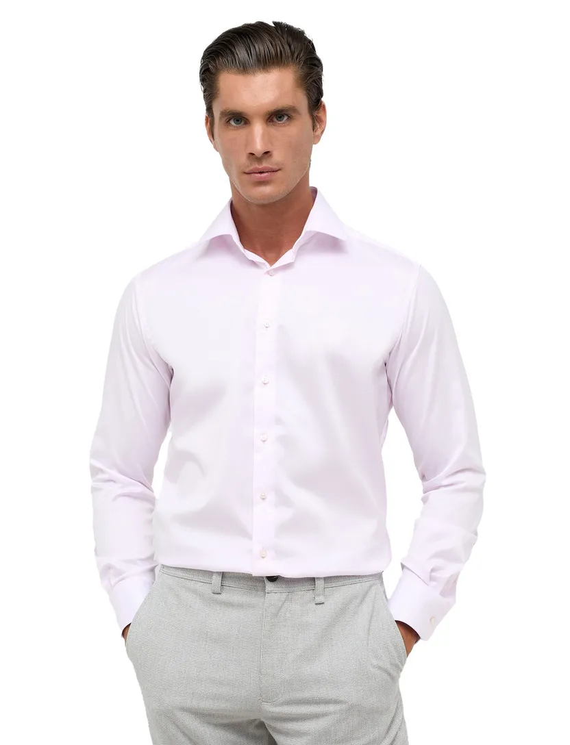 Overhemd Eterna Modern Fit roze