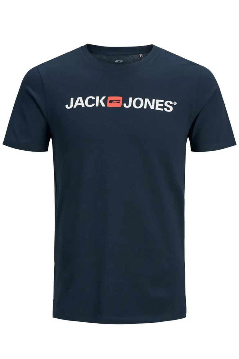 Navy t-shirt Jack & Jones Plus Size met opdruk
