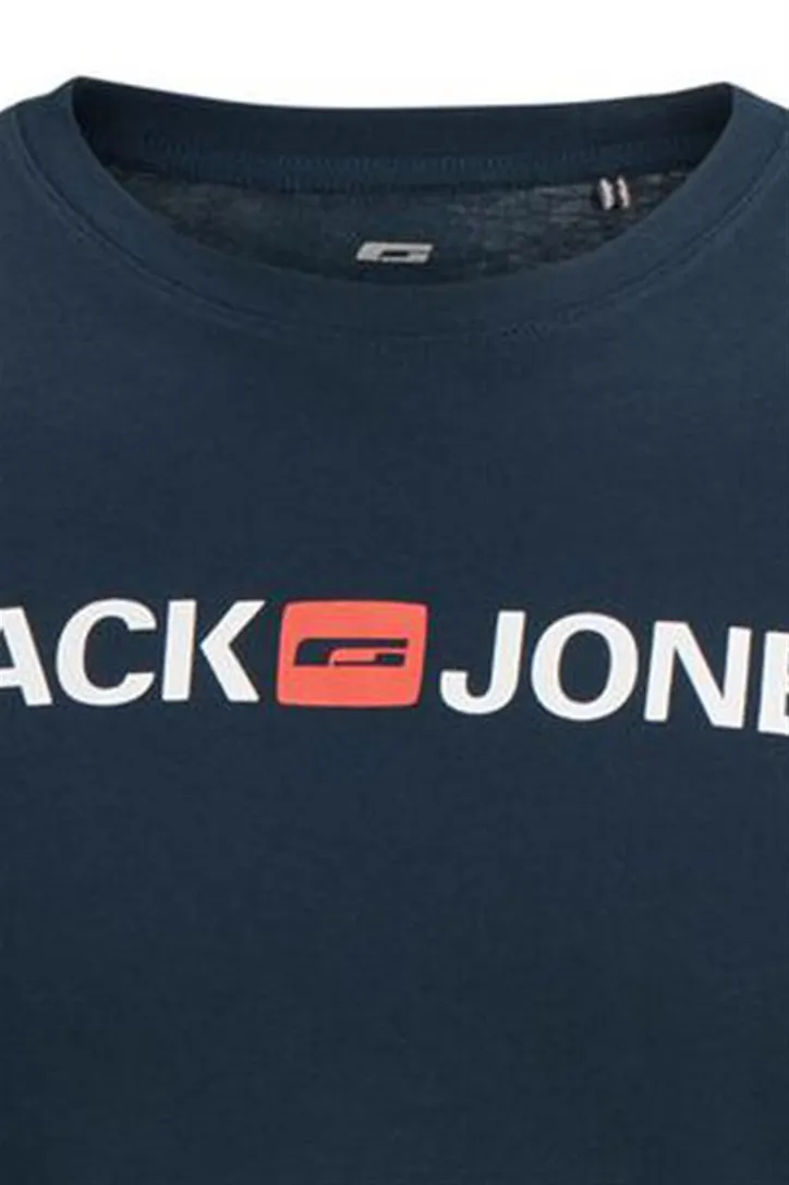 Jack & Jones t-shirt Plus Size donkerblauw