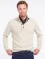 Barbour wol trui opstaande kraag beige
