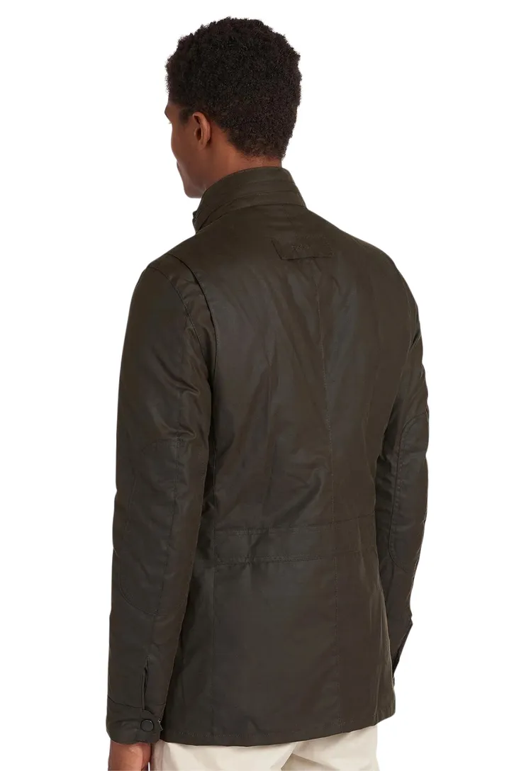 Barbour jack donkergroen