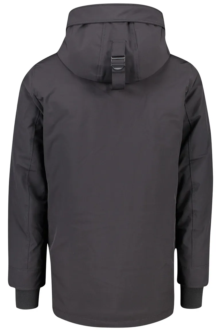 Airforce Snow parka zwart met capuchon