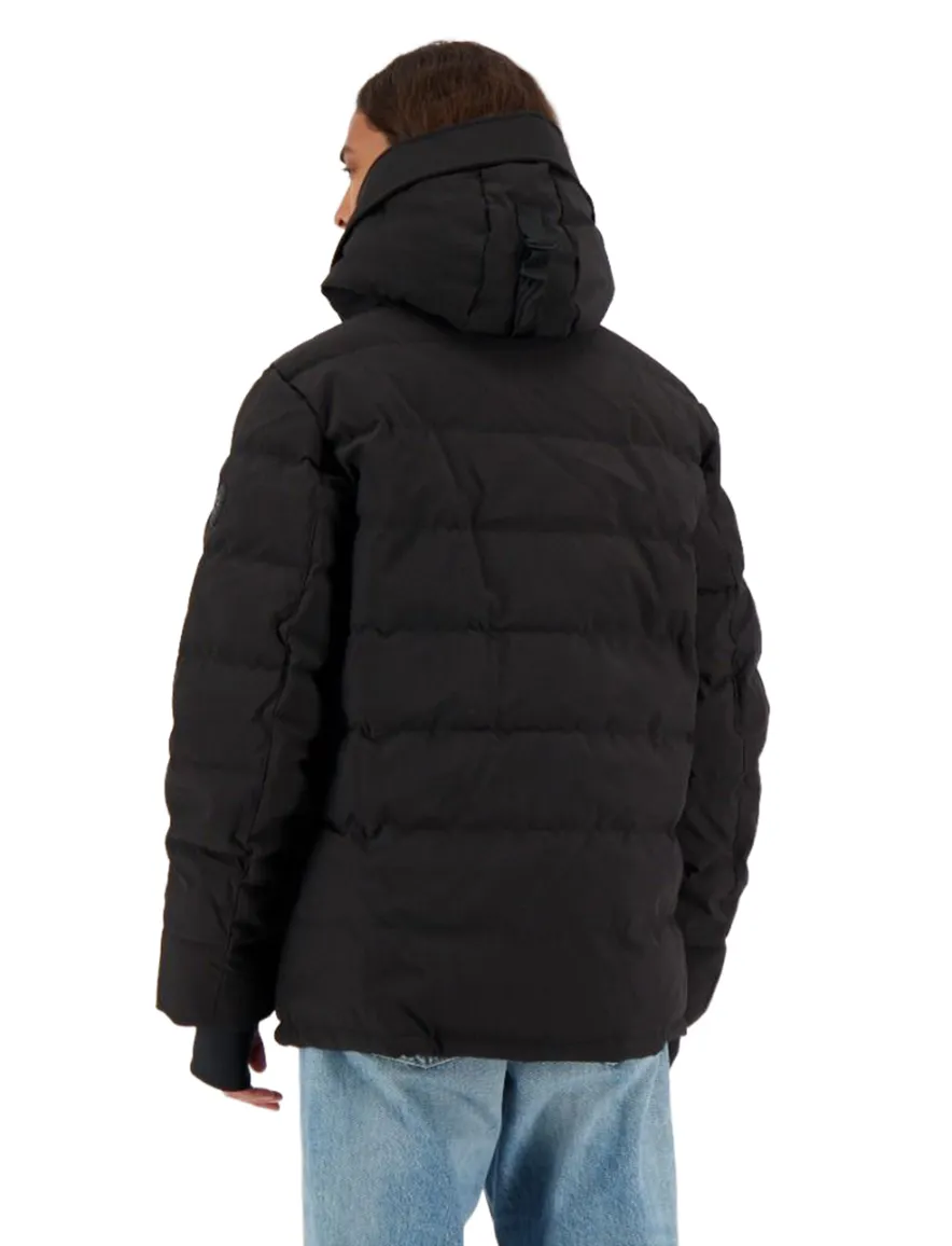 Zwarte winterjas Mitchell Airforce kort