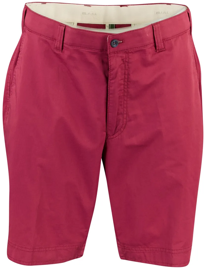 Bordeaux chino shorts katoen M.E.N.S.