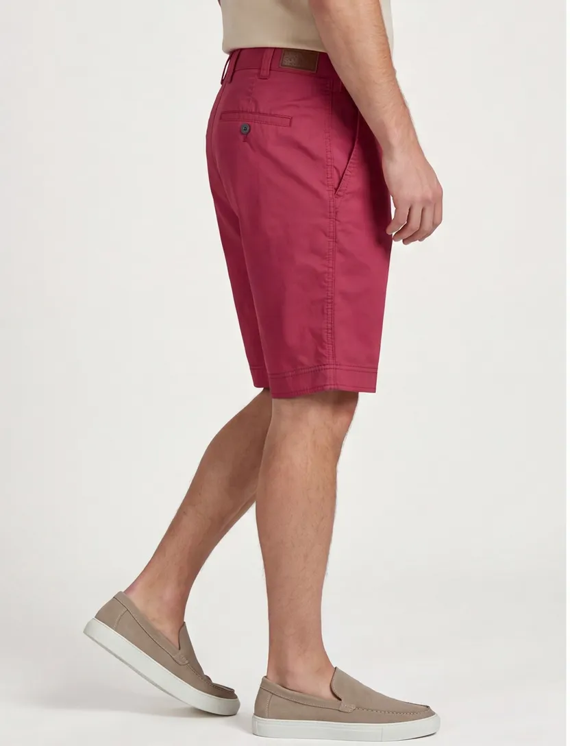 Bordeaux chino shorts katoen M.E.N.S.