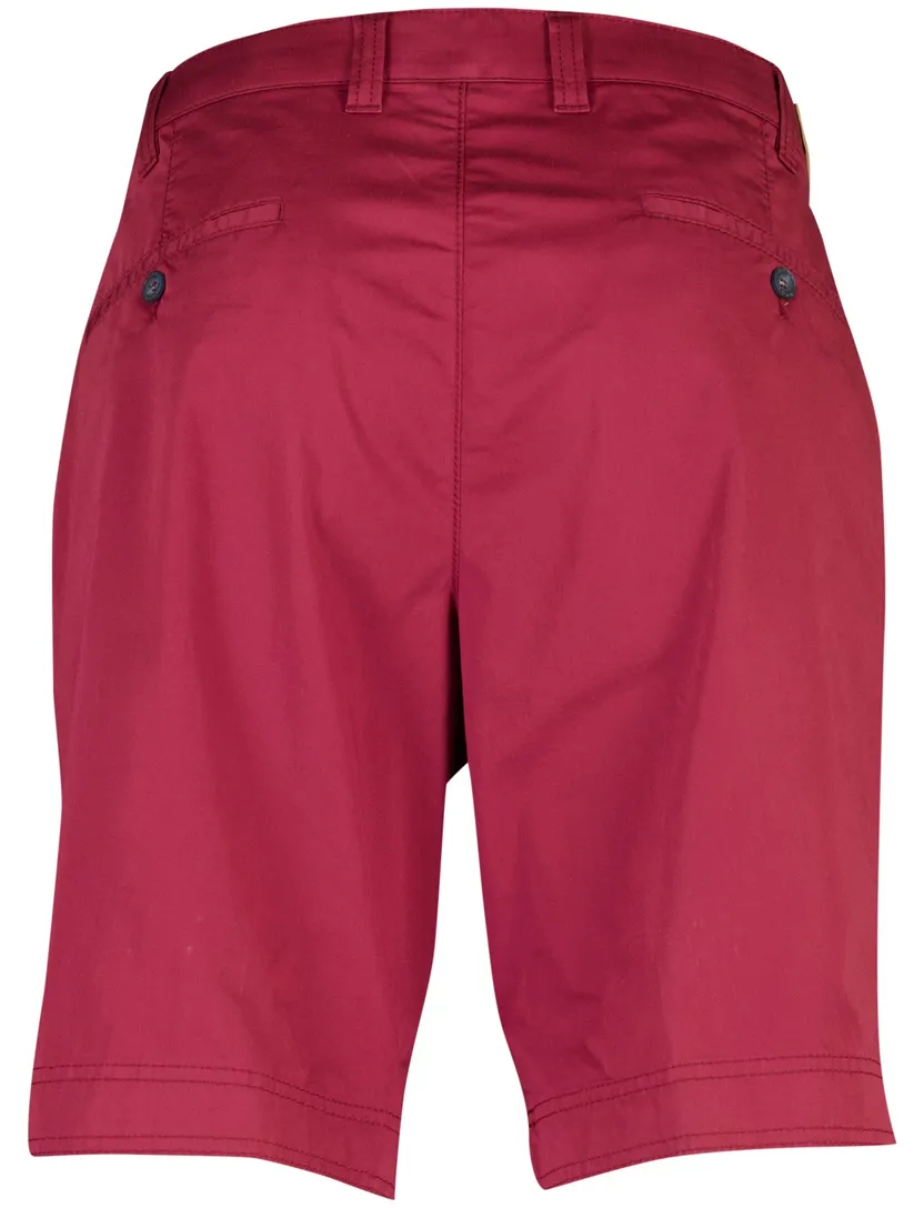 Bordeaux chino shorts katoen M.E.N.S.