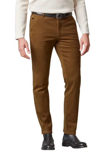 Meyer Meyer Bonn broek bruin met steekzakken