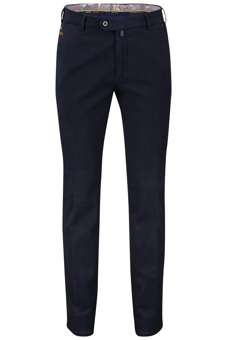Pantalon Meyer Bonn donkerblauw