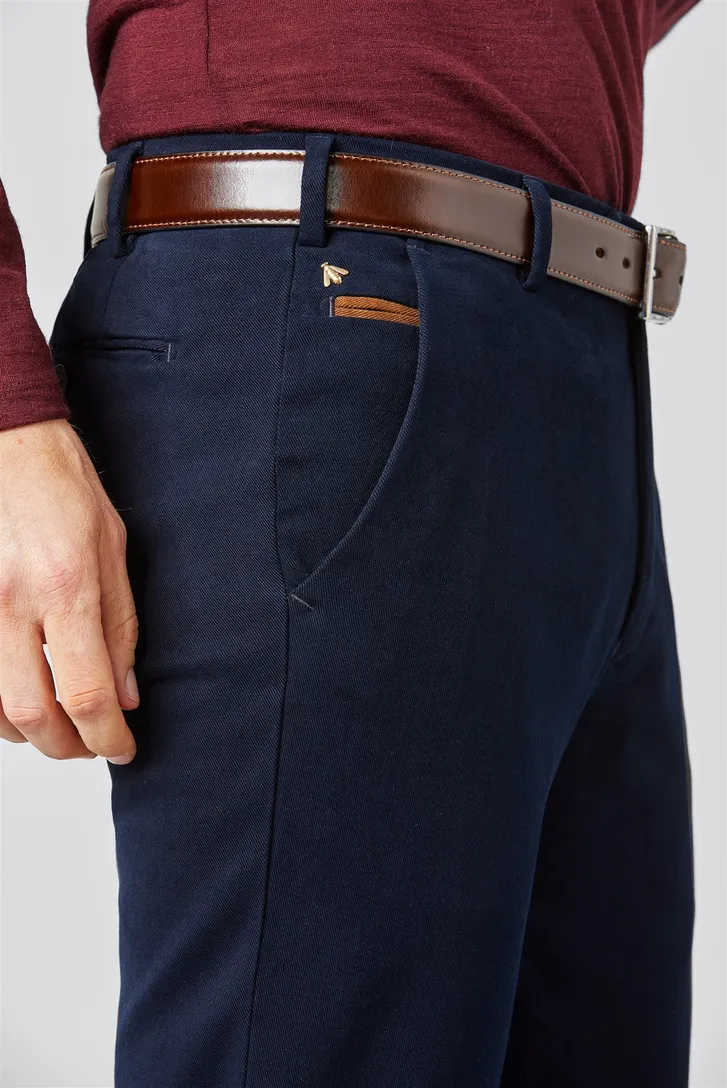 Pantalon Meyer Bonn donkerblauw