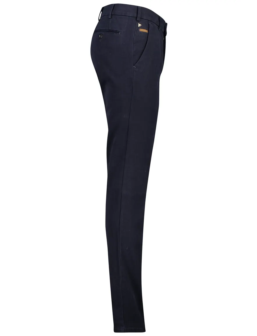 Meyer broek Bonn navy Super Stretch