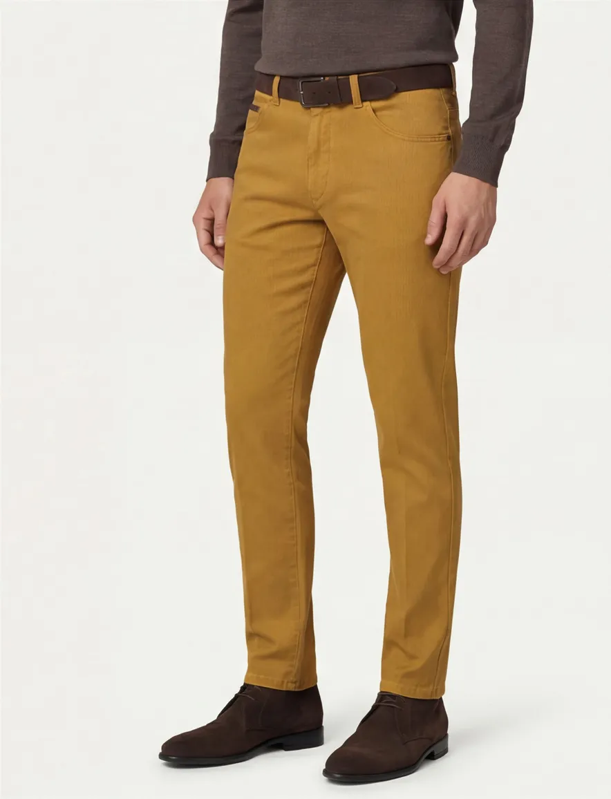 Broek Meyer Dublin okergeel