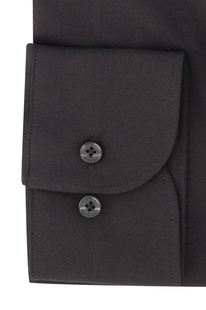Profuomo overhemd Slim Fit zwart