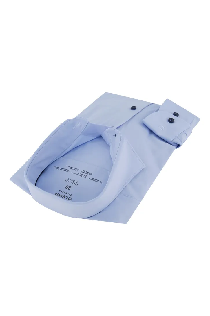Olymp overhemd blauw Level Five Body Fit
