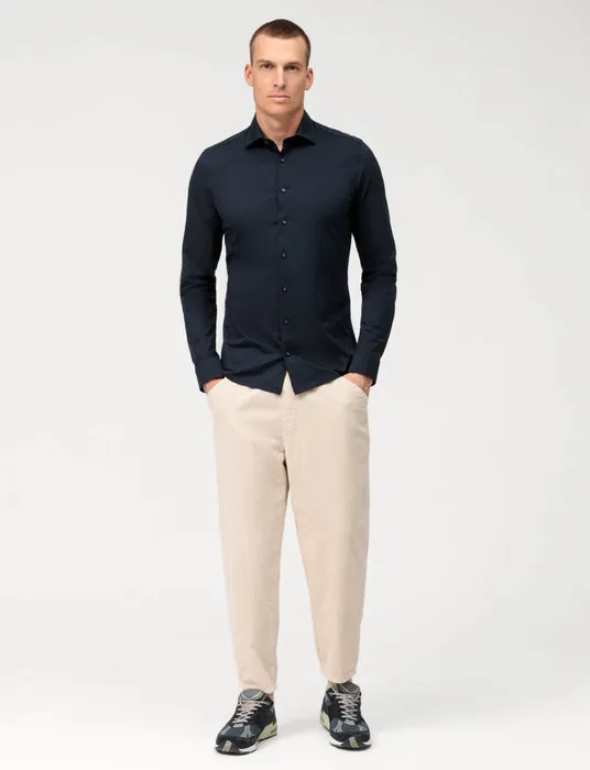 Navy overhemd Olymp Super Slim