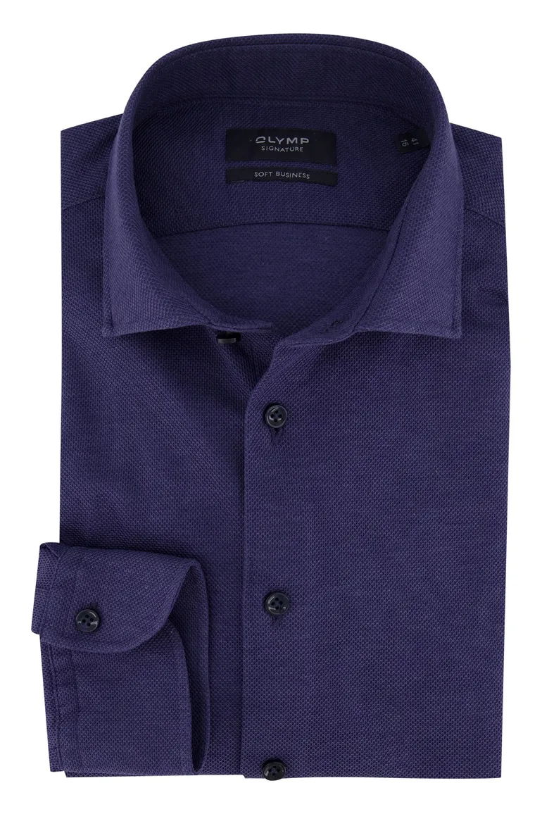 Olymp overhemd Signature paars Shirt dress ml 5