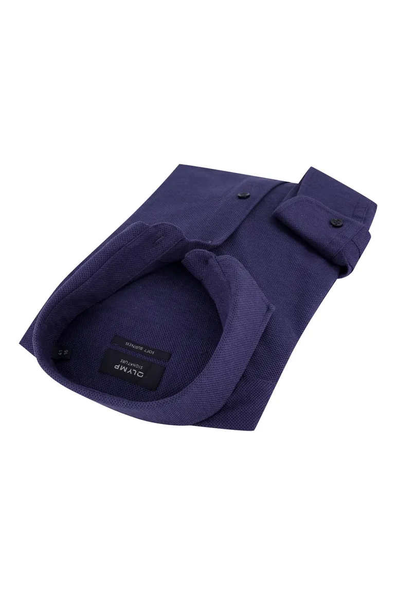Olymp overhemd Signature paars Shirt dress ml 5