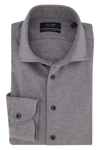 Olymp Olymp overhemd grijs Signature