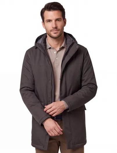 Pierre Cardin Pierre Cardin jas capuchon half lang