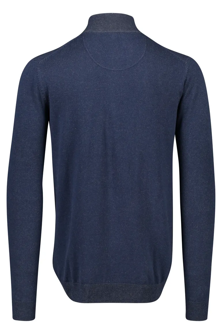 Portofino vest donkerblauw extra lang