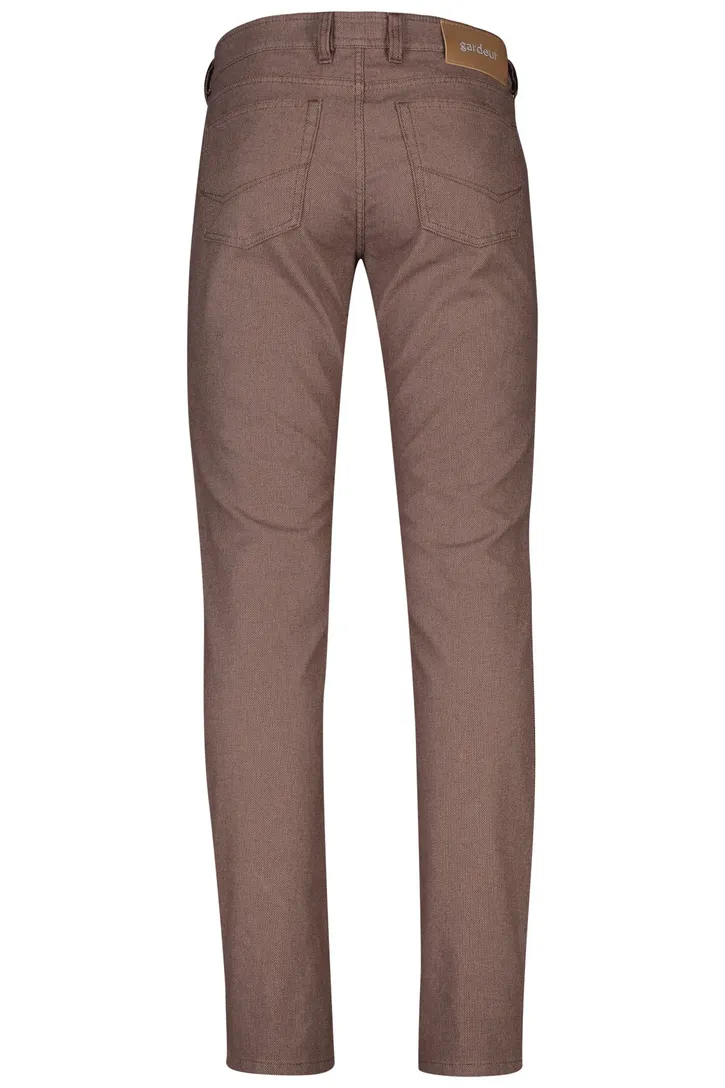 Heren broek bruin Gardeur Bill 5-p