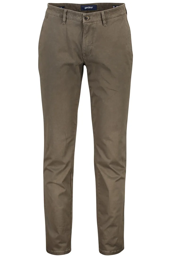 Gardeur broek groen Sterling Slim Fit