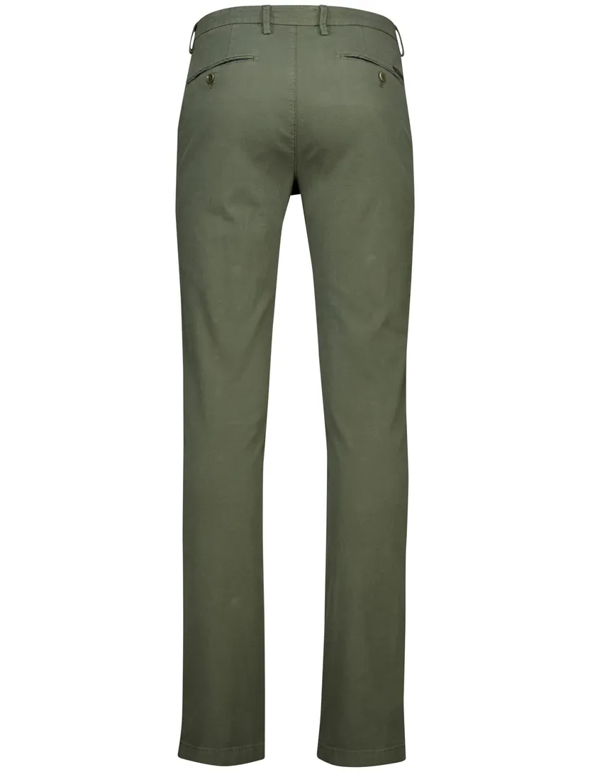 groene Gardeur Savage-2 katoenen broek