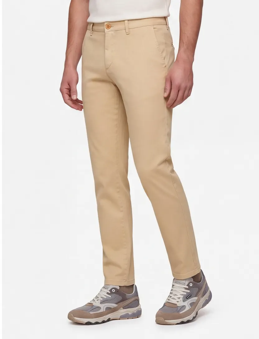 Slim Fit chino Gardeur beige