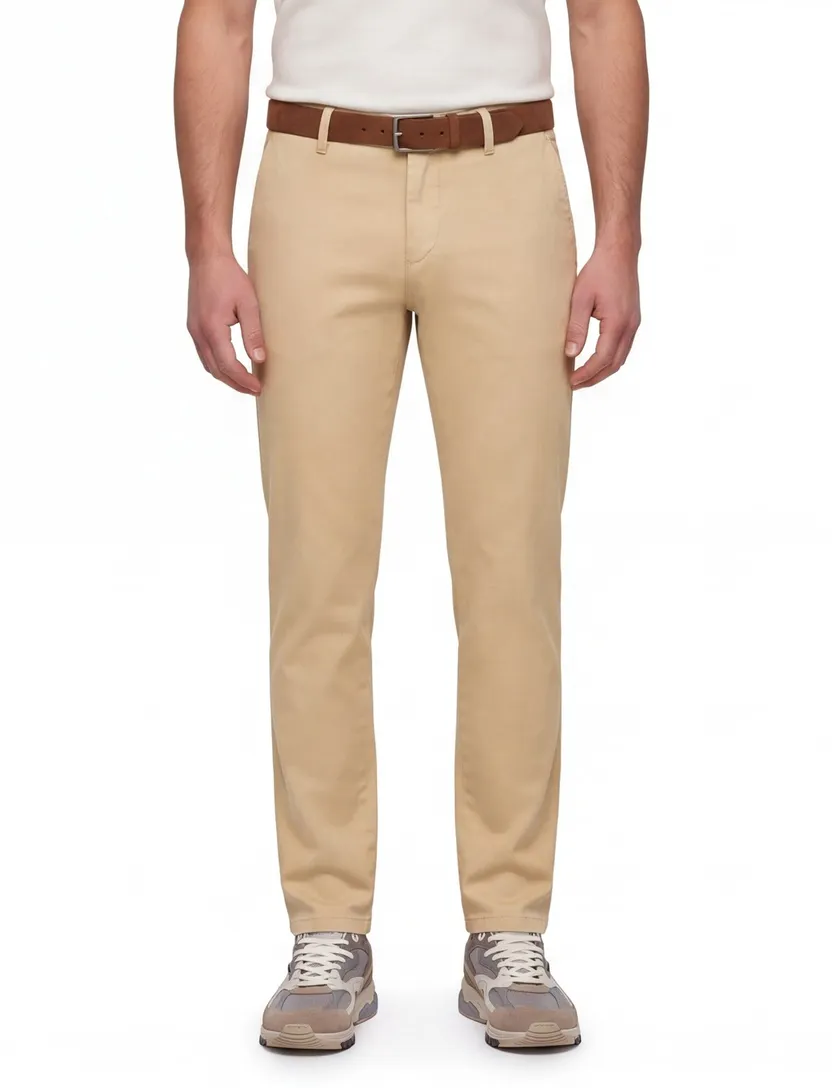 Slim Fit chino Gardeur beige