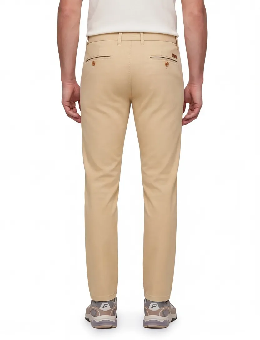 Slim Fit chino Gardeur beige