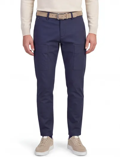 Gardeur Gardeur donkerblauwe chino