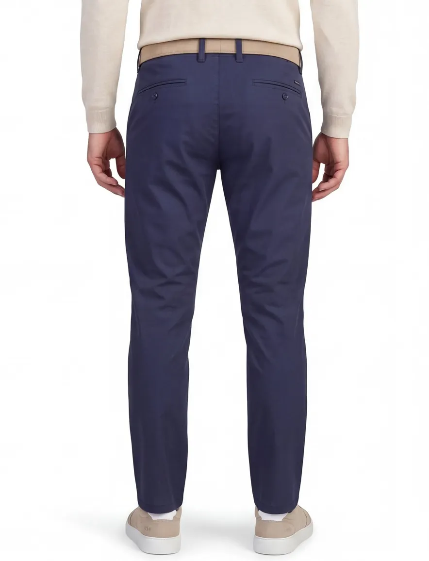 Gardeur donkerblauwe chino