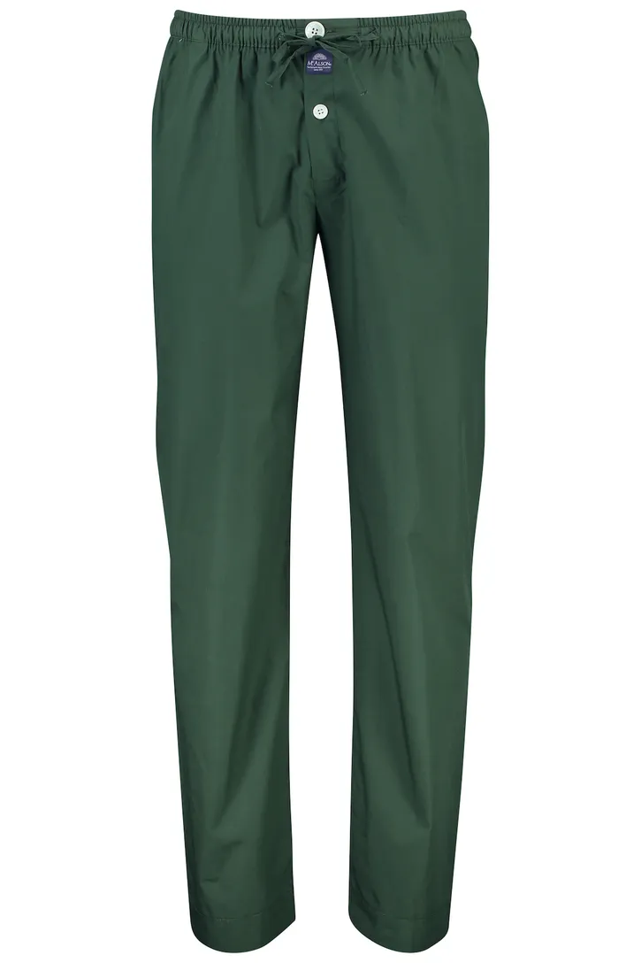 McAlson pyjamabroek donkergroen