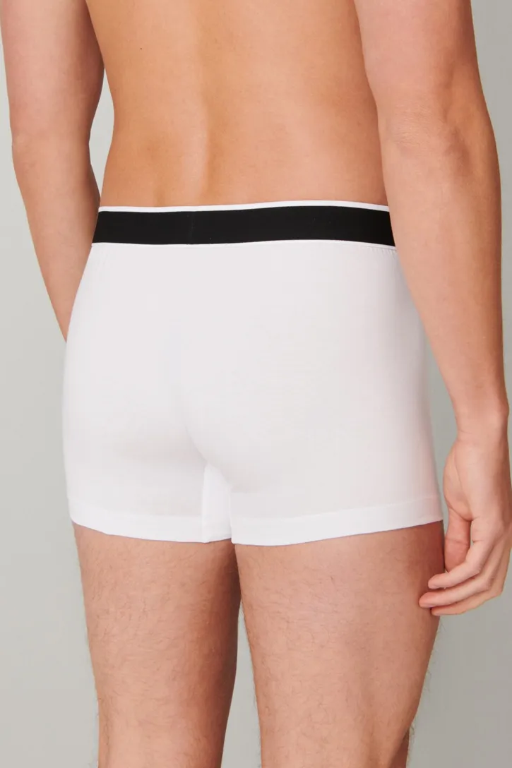 Schiesser boxershorts 95/5 wit 3-pack