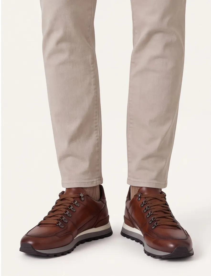 Giorgio sneaker cognac