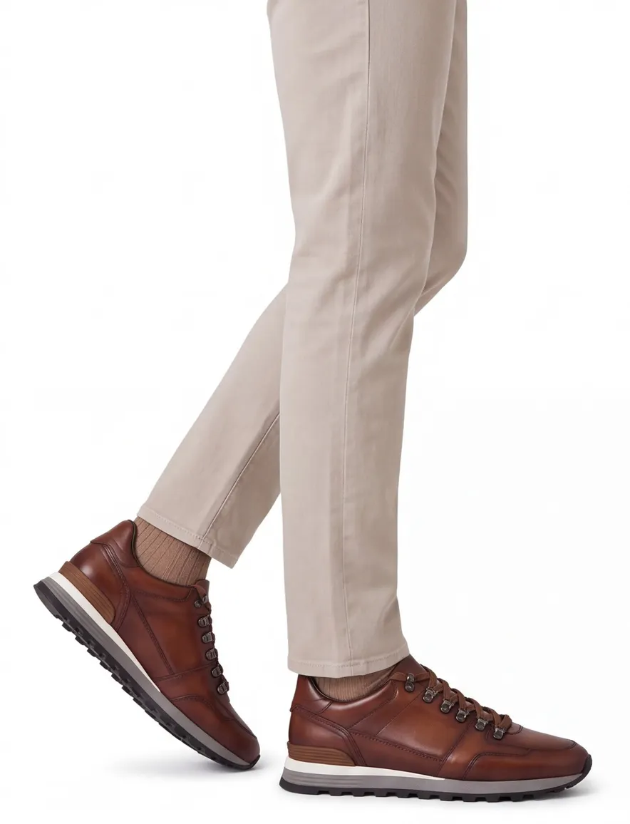 Giorgio sneaker cognac