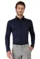 Desoto overhemd donkerblauw gemeleerd