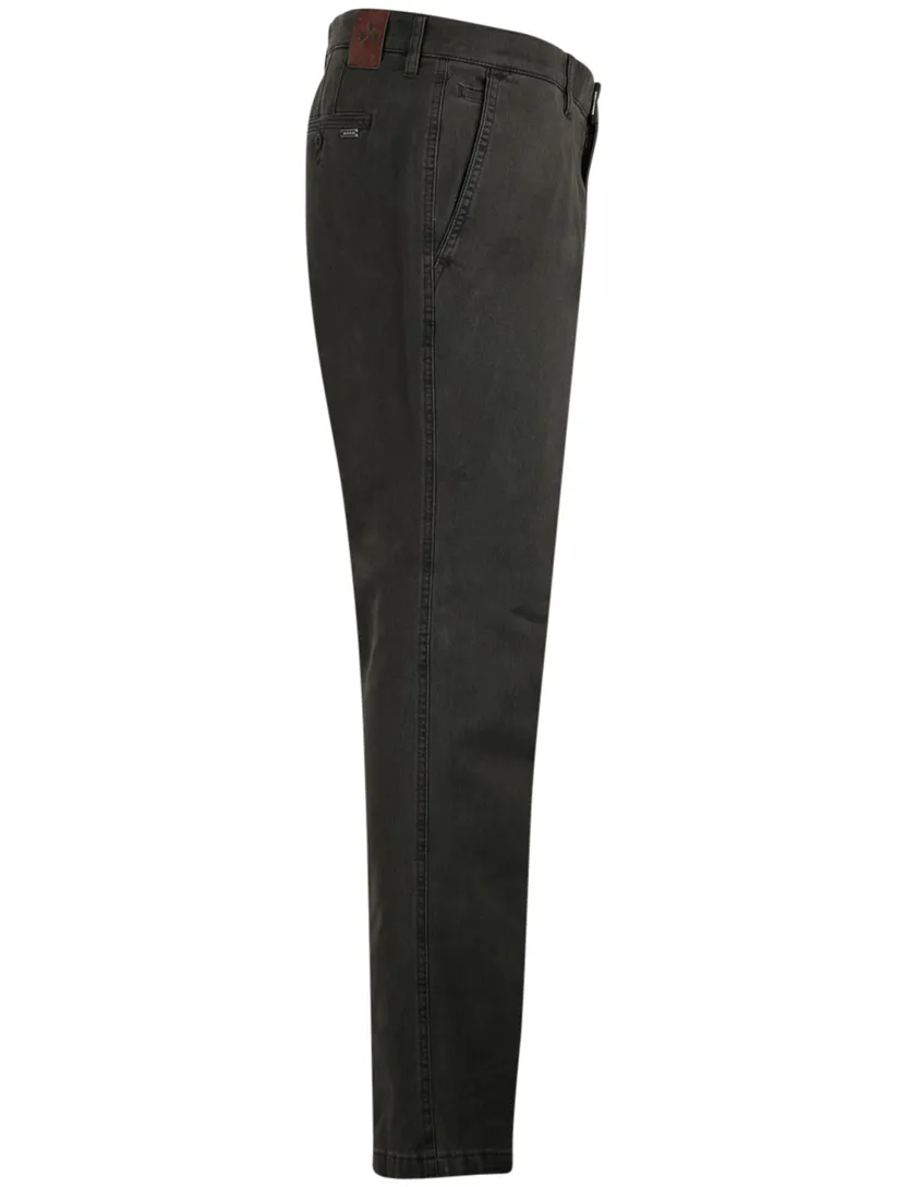 katoenen broek M.E.N.S. groen