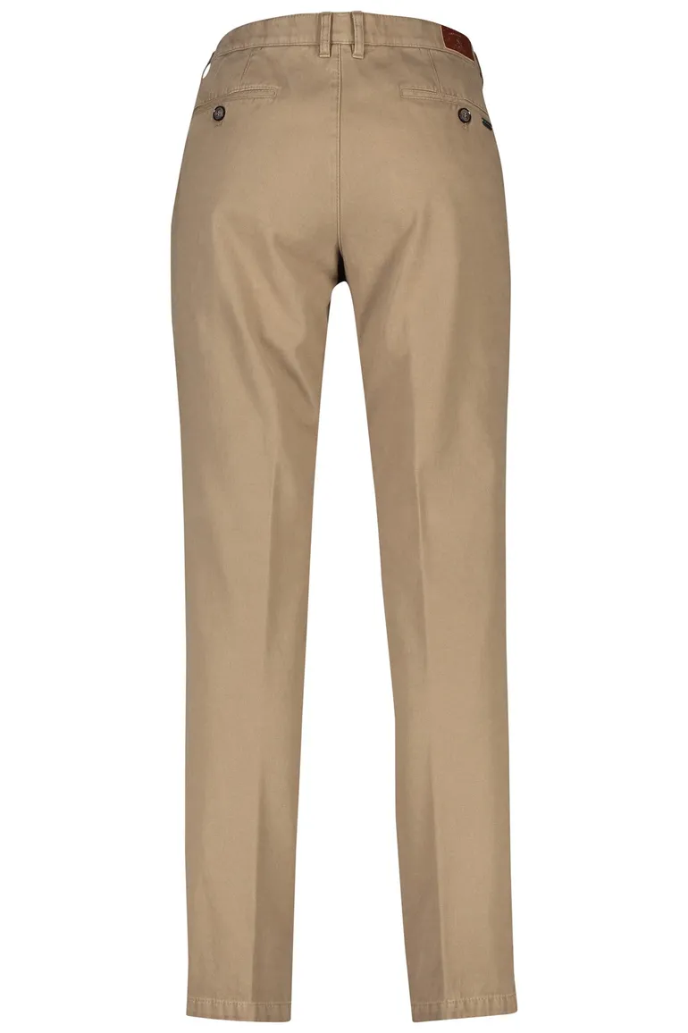 M.E.N.S. chino Madison beige met knoop