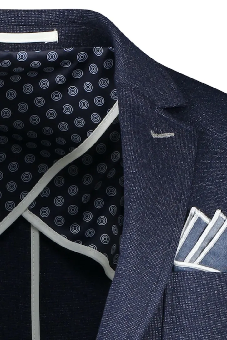 Mix & match navy Blue Industry colbert