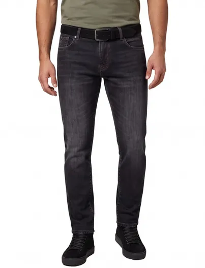New Zealand Broek NZA antraciet 5-pocket modern fit Nalson