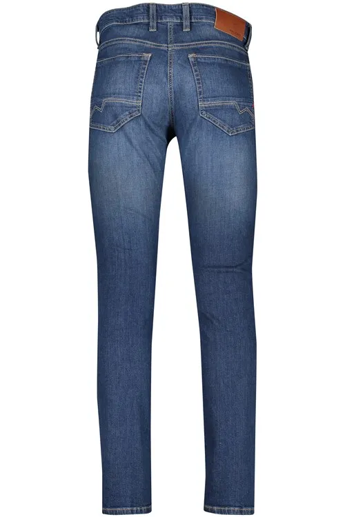 Mac jeans blauw effen denim Arne Pipe normale fit