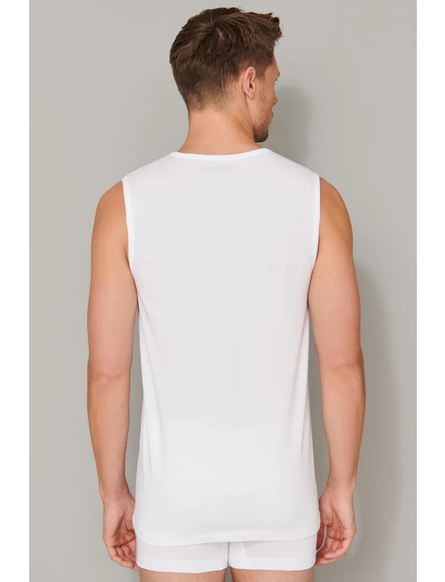 Schiesser singlets wit 2-pack 95/5
