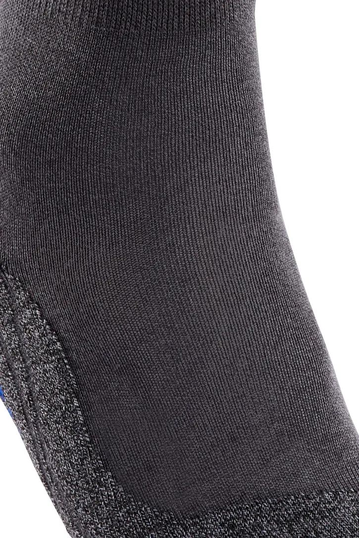 Falke sokken grijs effen normale fit